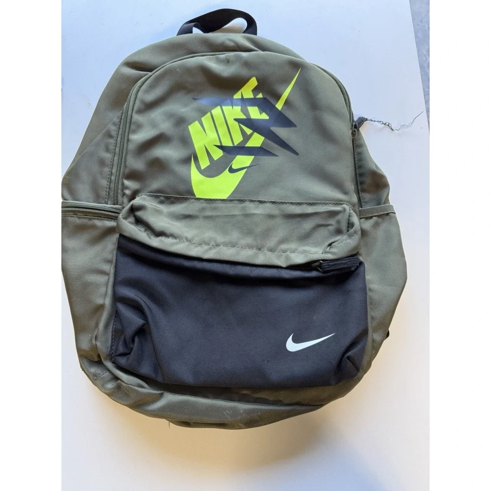 Nike | Bags | Nike Backpack Olive Green Black Neon Swoosh School Gym Bag | Poshmark Nike | Bags | Nike Backpack Olive Green Black Neon Swoosh School Gym Bag | Poshmark
